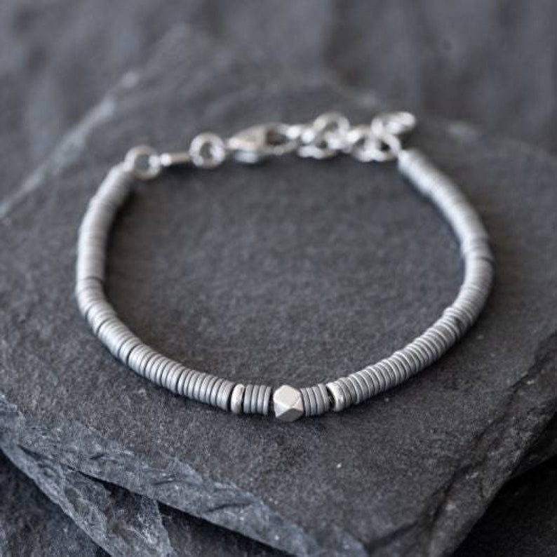 Men's Cross Bracelet - Men's Religious Bracelet - Men's Christian Bracelet - Men's Beaded Bracelet